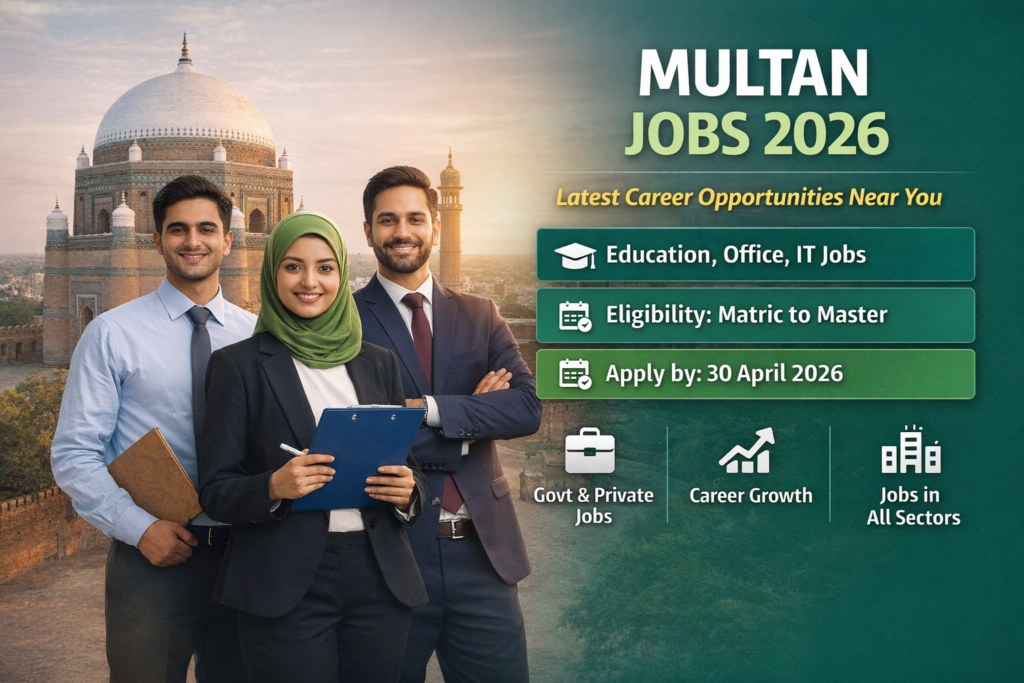 Multan Jobs 2026