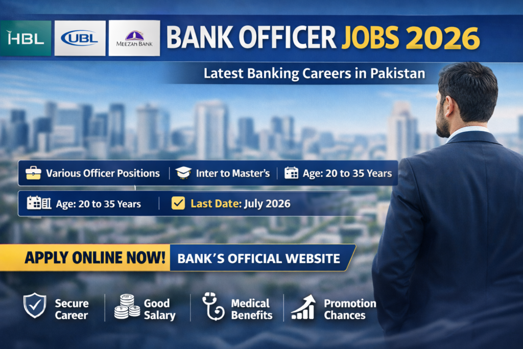 Bank Officer Jobs 2026