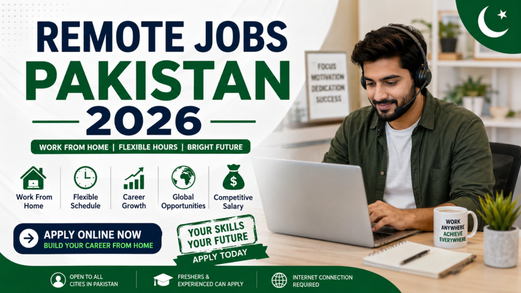 Remote Jobs Pakistan 2026