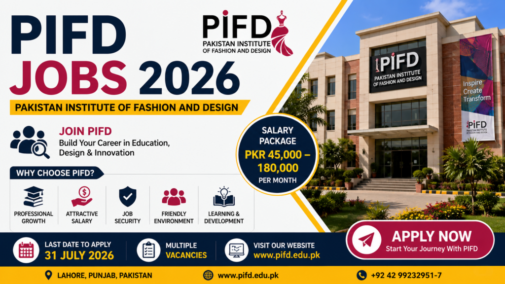 PIFD Jobs 2026