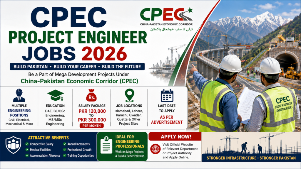 CPEC Project Engineer Jobs 2026