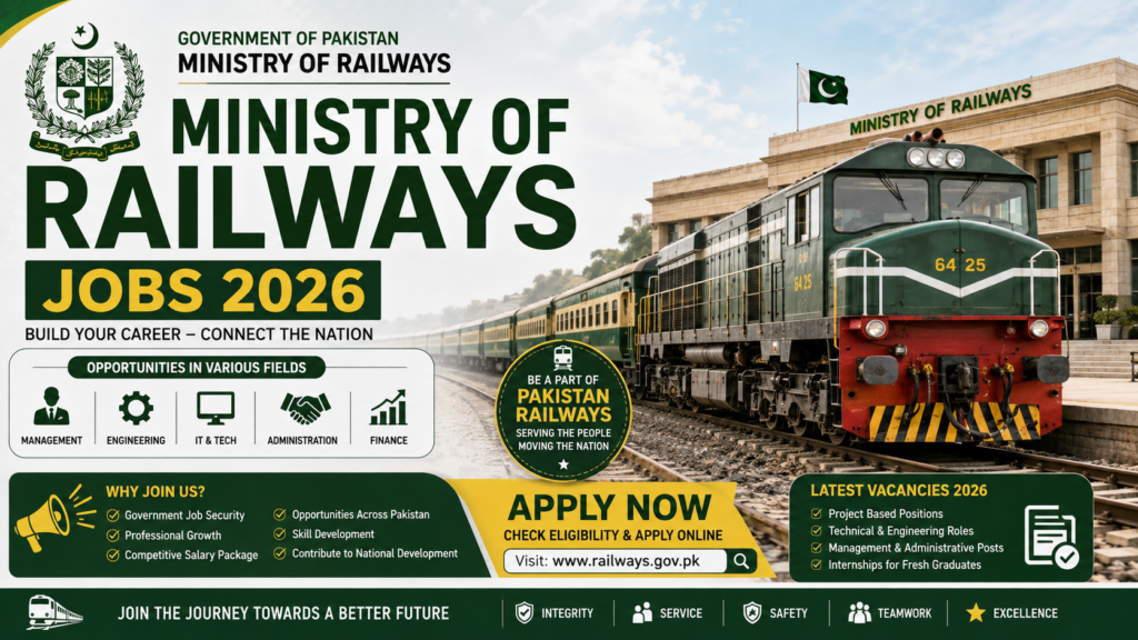 Ministry Of Railways Jobs 2026