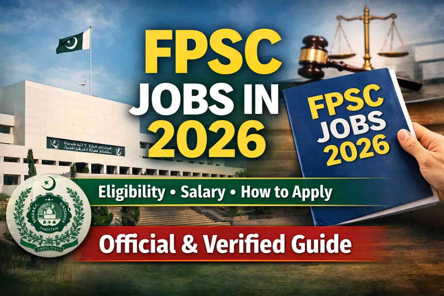 FPSC jobs in 2026 official recruitment advertisement for federal government vacancies in Pakistan