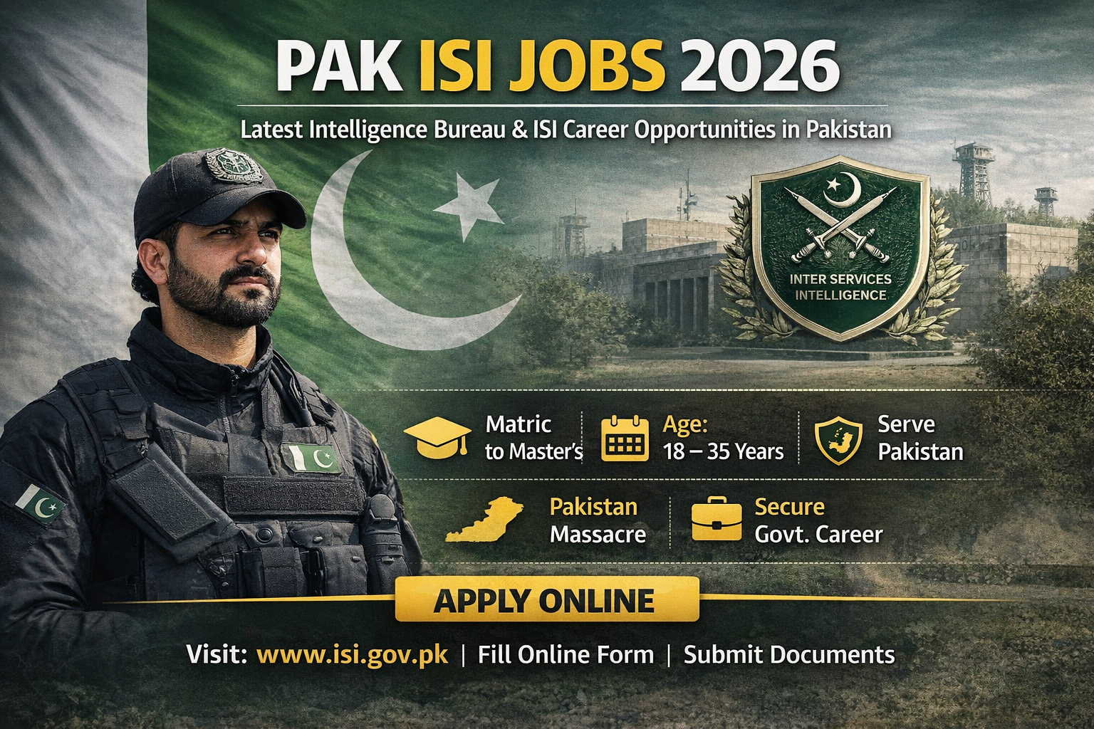 Pak ISI Jobs 2026