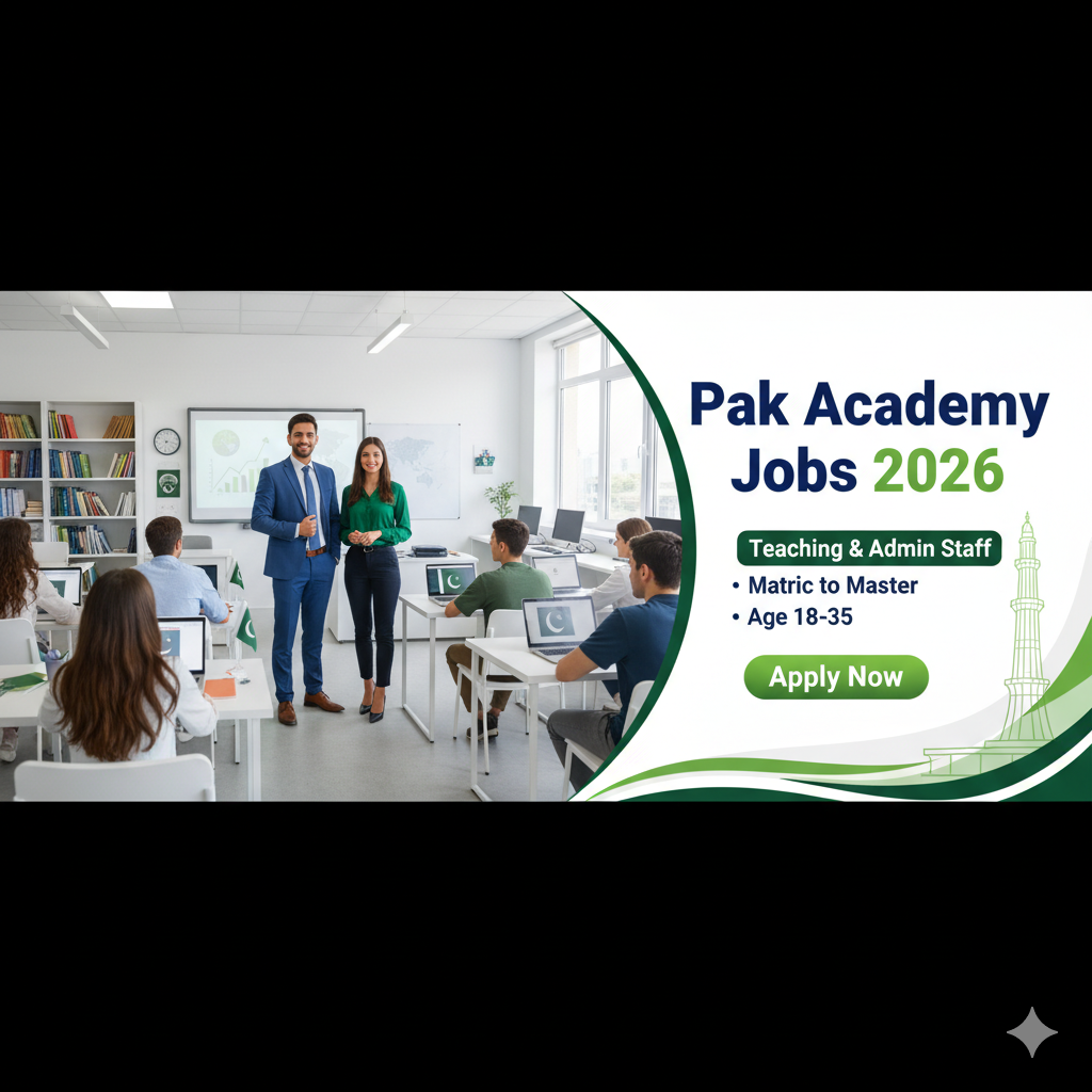 Pak Academy Jobs 2026