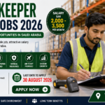 Store Keeper Saudi Jobs 2026