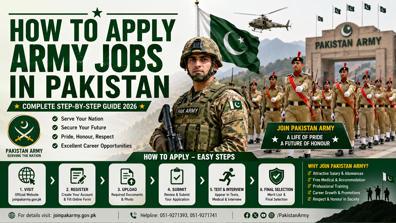 How to Apply Army Jobs in Pakistan