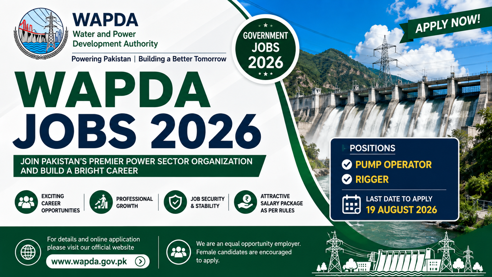 WAPDA Jobs 2026
